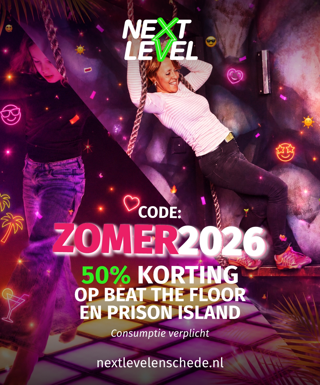 Zomervakantie next level