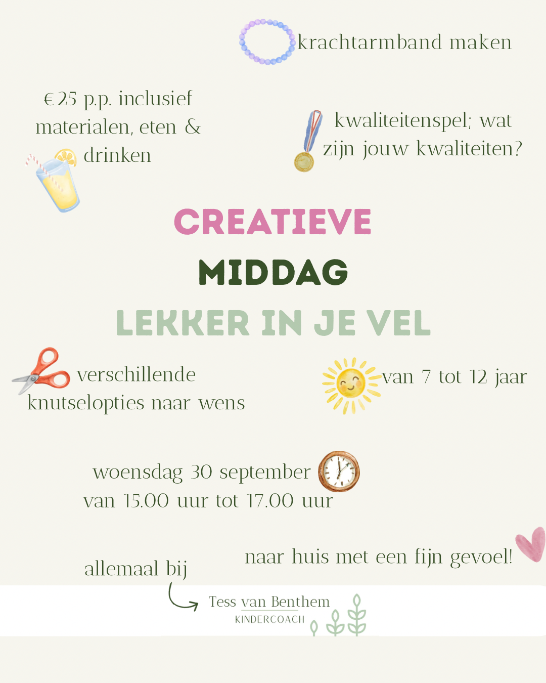 Creatieve middag - lekker in je vel