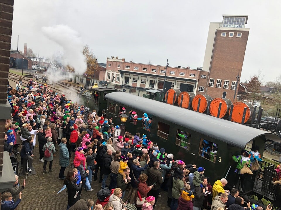 Sint & Stoom bij Museum Buurtspoorweg